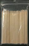 Wooden Taffy Apple Sticks - 50 Pack