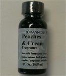 Peaches & Cream Fragrance - 1 Ounce