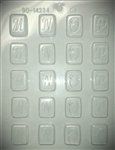M-N-O-P Letter Mint Mold (90-14234)