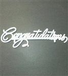 Large Congratulations Cake Imprinter (I-10)