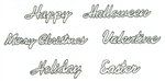 Medium Holiday Set Cake Imprinters (I-22)