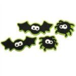 Bats & Spiders Icing Decorations (710-187)