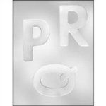 4" Letters P-Q-R Mold (90-14255)