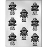 3-1/2" Cute Scarecrow Mold (90-3027)