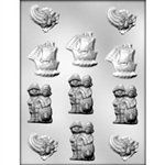 Pilgrim Assortment Mold (90-3102)
