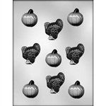 1-5/8" Pumpkin / Turkey Mold (90-3112)