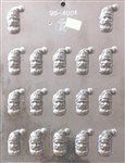 1-1/2" Santa Chocolate Candy Mold (90-4001)
