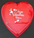 9" One Pound Red Heart Candy Box