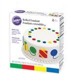 Primary Colors Rolled Fondant