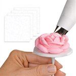 Wilton Pre-Cut Flower Paper Squares -  50 Pack