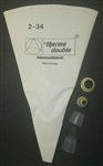 Thermo Double 2-34 Reuseable 13" Pastry Bag