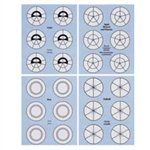 Wilton Flower Nail Templates (414-1000)