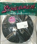 Black Crepe Streamer - 500 Feet