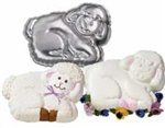 Vintage Cuddly Lamb Wilton Character Pan (2105-4947)