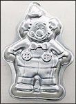 Vintage Cute Clown Wilton Aluminum Character Pan (2105-6711)
