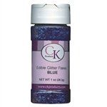 Blue Edible Glitter Flakes - 1 Ounce (78-691B)