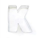 Cookie Cutter Letter K