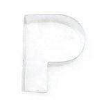 Cookie Cutter Letter P