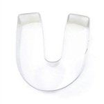 Cookie Cutter Letter U