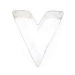 Cookie Cutter Letter V