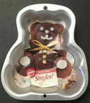 WILTON SINGLES! TEDDY BEAR MOLD (2105-9803)