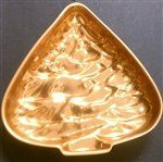 Vintage Copper Colored Christmas Tree Cake Pan