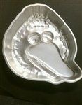 Vintage 1977 Big Bird? Face Wilton Character Cake Pan (502-7407)