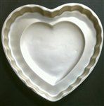 Vintage Lacy Heart Amscan Cake Pan