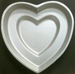 Vintage Double Tier Heart Wilton Cake Pan (502-2695)