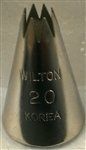 Wilton Open Star Decorator Tip #20