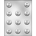 1-1/4" Double Bell Mint Mold (90-15509)
