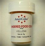 Powdered Yellow Food Color - 3 Grams