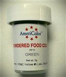 Powdered Green Food Color - 3 Grams