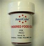 Powdered Red Food Color - 3 Grams