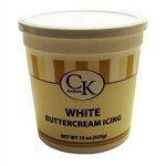 Buttercream Icing White 15 Ounce Tub (77-663)