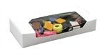 Three Quarter Pound White Candy Box - 20 Pack