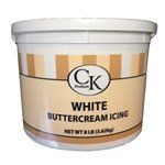 White Buttercream Icing - 8 Pound Tub