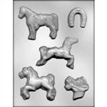 Horse Assortment Chocolate Mold (90-15794)