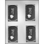 Love With Heart Bar Mold (90-1628)