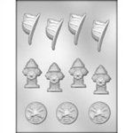 Fireman Assortment Chocolate Mold (90-14684)