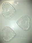 3" Hearts Chocolate Mold (90-1630)