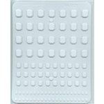 Rectangle Gems Assortment Hard Candy Mold (8H-5121)