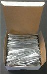 4" Silver Metallic Twist Ties - 2000 Pack