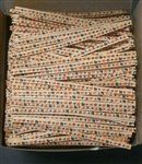 4" Autumn Leaves Paper Twist Ties - 2000 Pack