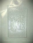 6" Love Chocolate Bar Mold (90-1705)