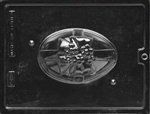 Egg With Bow & Flowers Mold - Piece 1 - Lpe231A