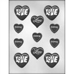 Hearts With Love Assortment Mold (90-1800)