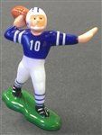 3" Football Players Cake Topper - 4 Pack