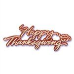 Happy Thanksgiving Cake Topper - 2 Pack
