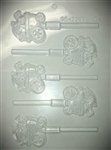 Bunny In Carriage Sucker Mold (90-2265)